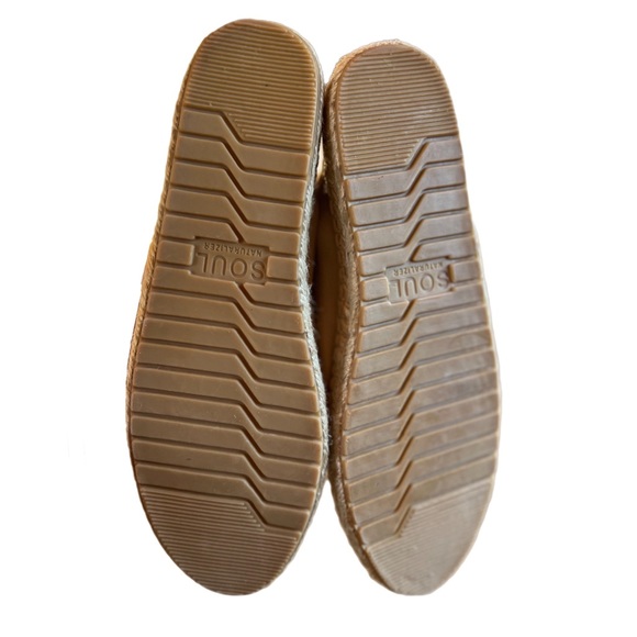 Naturalizer Soul Women's Suede Espadrilles in Taupe~ Size 7.5 - Picture 3 of 5